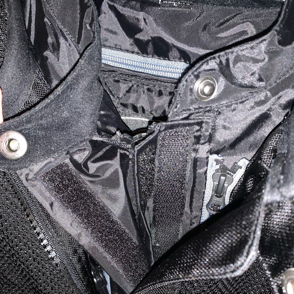 Motorcycle Jacket with Padding - Picture 4 of 5